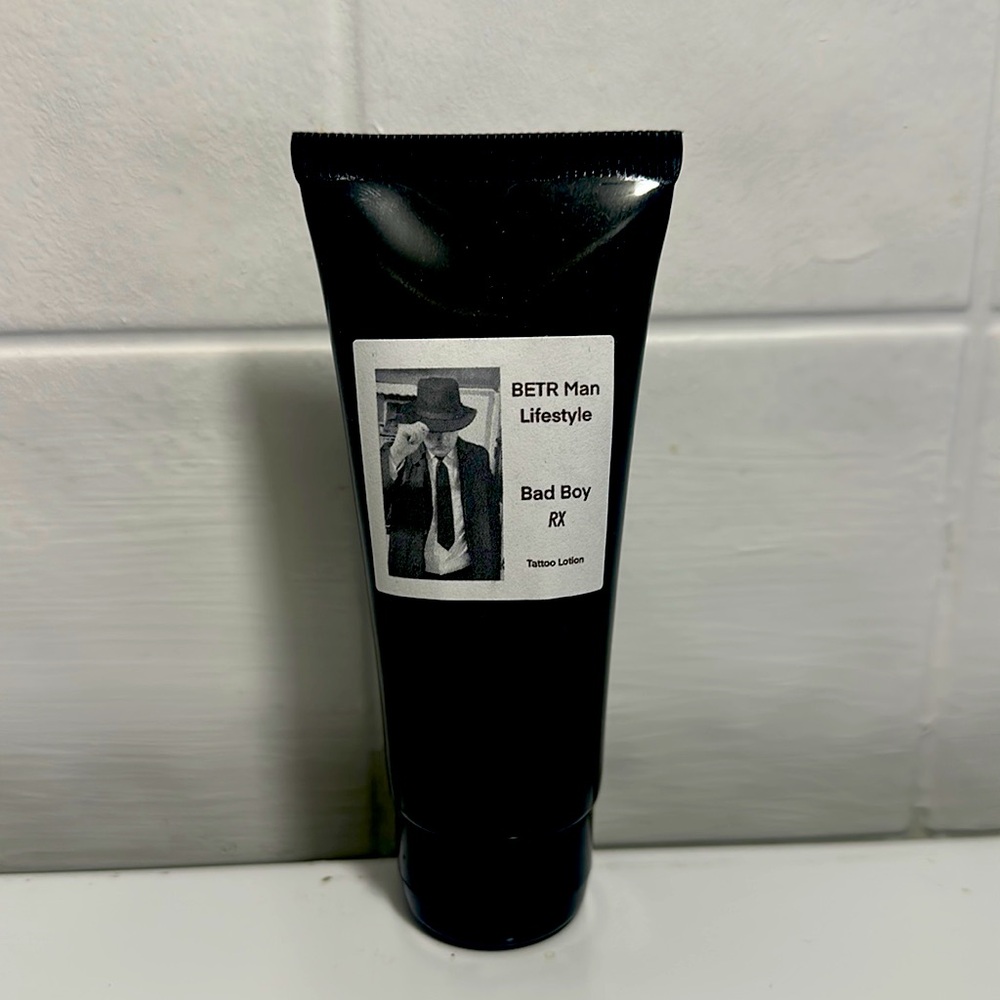 BETR Man Bad Boy RX Tattoo Healing/Rejuvenating Lotion